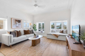 Iconic Bondi Beach Panorama from Stylish Retreat Sydney